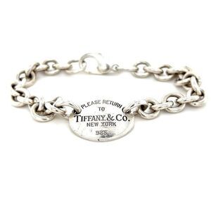 T&Co. 925 Oval Tag Bracelet
